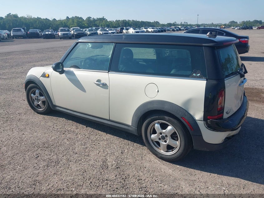 2008 Mini Cooper clubman VIN WMWML335X8TJ47239 IAAI salvage auction — FRONT END, Rebuildable (Florida), sold $125 on 2026-07-28 (photo 3)
