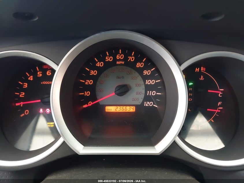 2006 Toyota Tacoma VIN 5TEMU52NX6Z147950 IAAI salvage auction — LEFT & RIGHT, Bill Of Sale (Washington), sold $3,700 on 2026-07-29 (photo 7)