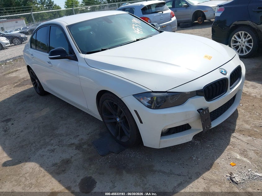 2013 BMW 3er VIN WBA3A5C58DJ462916 IAAI salvage auction — NORMAL WEAR, Clear (Virginia), sold $300 on 2026-07-17 (photo 1)