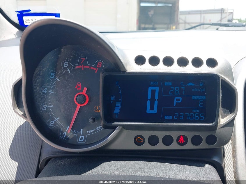 2015 Chevrolet SONIC VIN 1G1JC6SH2F4122824 IAAI salvage auction — LEFT SIDE, Original (Texas), sold $450 on 2026-07-09 (photo 7)