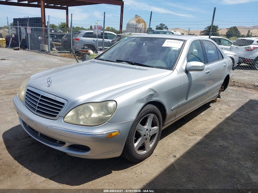 2005 Mercedes-benz S class VIN WDBNG75J25A445271 IAAI salvage auction — REAR END, Salvage (California), sold $275 on 2026-07-30 (photo 2)