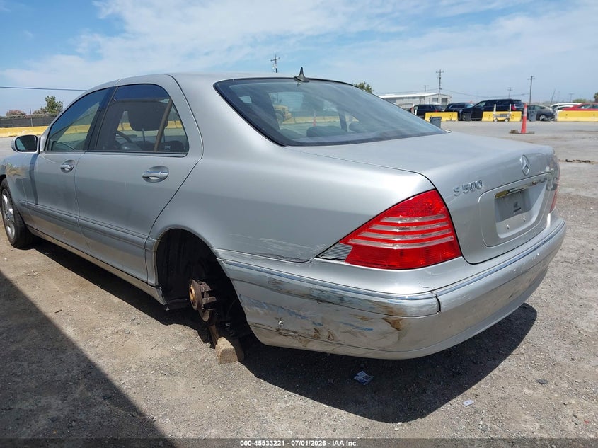 2005 Mercedes-benz S class VIN WDBNG75J25A445271 IAAI salvage auction — REAR END, Salvage (California), sold $275 on 2026-07-30 (photo 6)