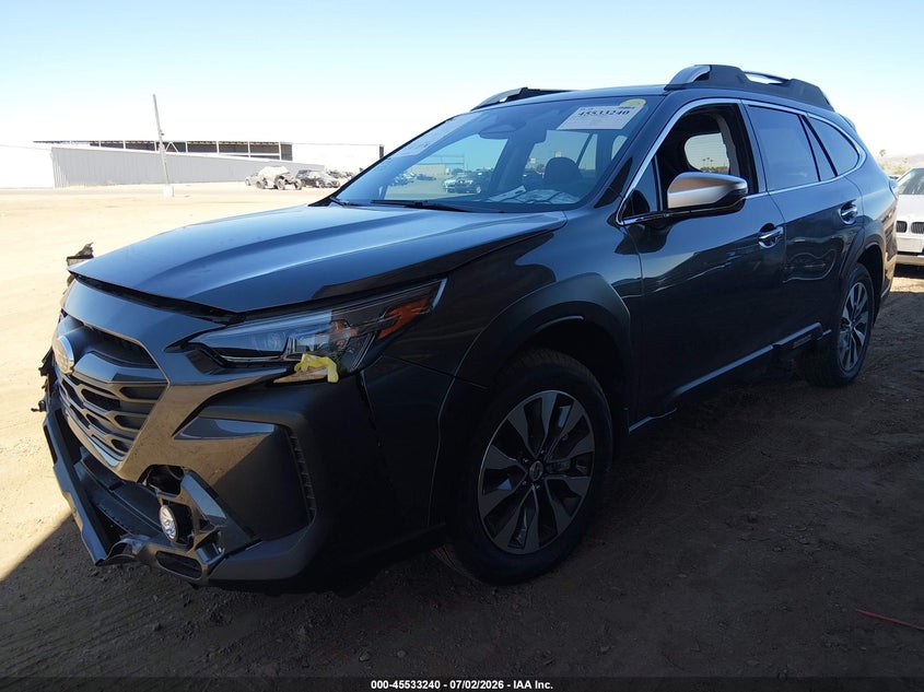 2025 Subaru Outback VIN 4S4BTGPD3S3259533 IAAI salvage auction — RIGHT FRONT, Salvage Title, sold $12,800 on 2026-07-31 (photo 2)