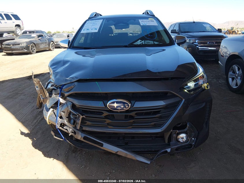2025 Subaru Outback VIN 4S4BTGPD3S3259533 IAAI salvage auction — RIGHT FRONT, Salvage Title, sold $12,800 on 2026-07-31 (photo 6)