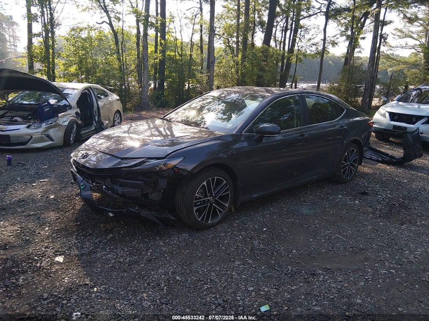 2025 Toyota Camry VIN 4T1DBADKXSU003167 IAAI salvage auction — FRONT END, Salvage (Virginia), sold $16,900 on 2026-08-01 (photo 2)