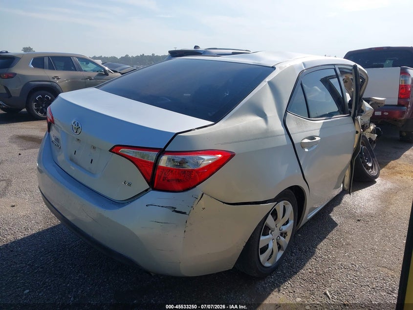 2015 Toyota Corolla VIN 5YFBURHE0FP192259 IAAI salvage auction — ROLLOVER, Salvage (Louisiana), sold $775 on 2026-08-02 (photo 4)