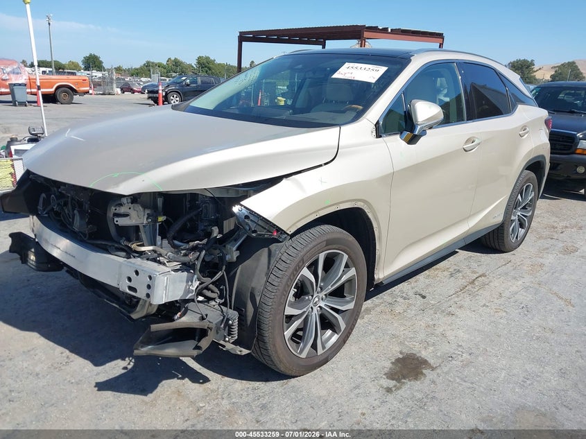 2019 Lexus VIN 2T2BGMCAXKC030367 IAAI salvage auction — FRONT END, Salvage Title, sold $17,300 on 2026-08-02 (photo 2)