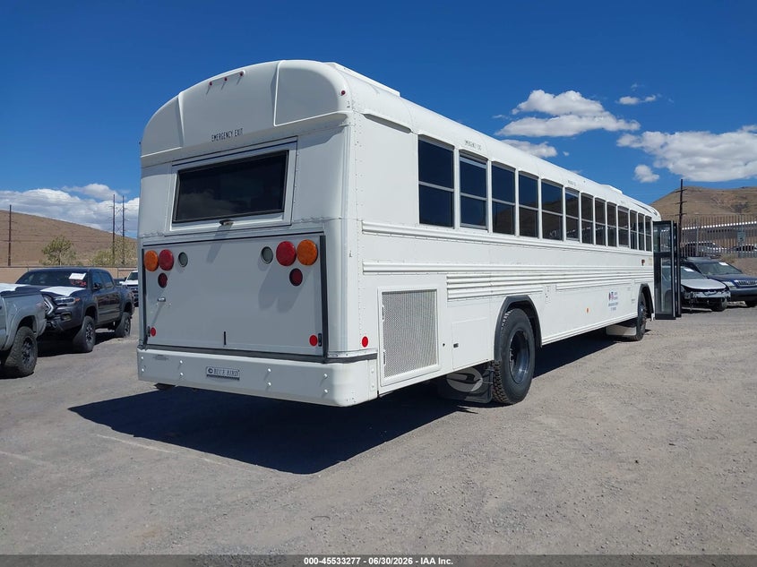 2015 Blue bird School bus / transit bus VIN 1BABNBPA4FF311032 IAAI salvage auction — NORMAL WEAR, Sf97 (Nevada), sold $19,100 on 2026-07-30 (photo 4)