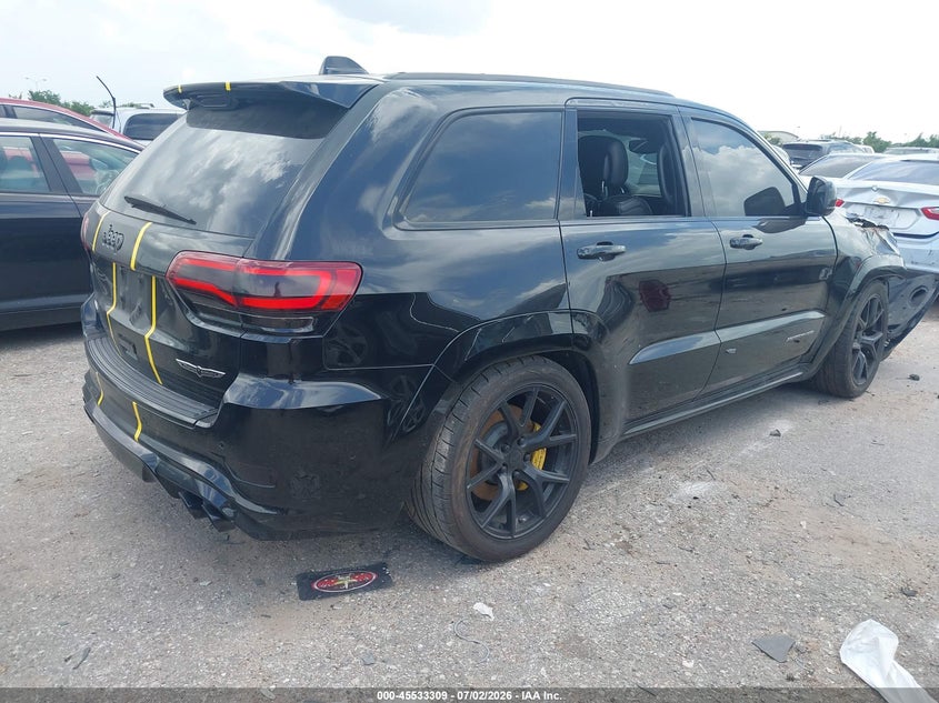 2018 Jeep Grand cherokee VIN 1C4RJFN90JC272417 IAAI salvage auction — FRONT END, Original (Texas), sold $26,250 on 2026-07-30 (photo 4)