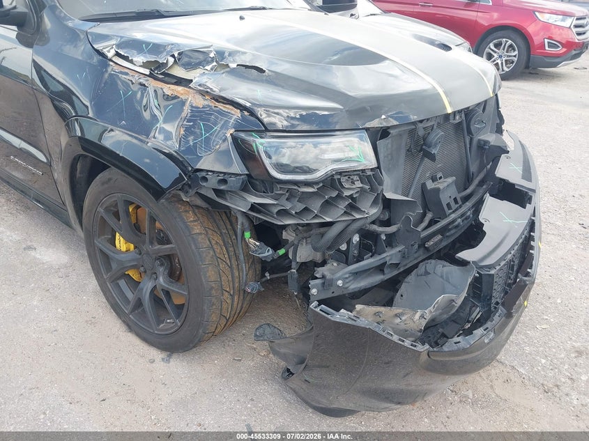 2018 Jeep Grand cherokee VIN 1C4RJFN90JC272417 IAAI salvage auction — FRONT END, Original (Texas), sold $26,250 on 2026-07-30 (photo 6)
