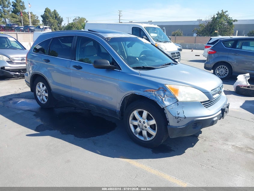 2007 Honda Cr-v VIN JHLRE48527C008726 IAAI salvage auction — NORMAL WEAR, Clear - Dealer Only (California), sold $1,650 on 2026-07-13 (photo 1)
