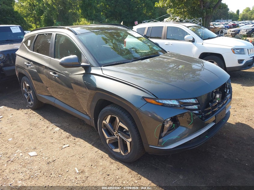 2022 Hyundai Tucson VIN KM8JFCA14NU081236 IAAI salvage auction — FRONT END, Mv-907A (New York), sold $12,200 on 2026-07-26 (photo 1)
