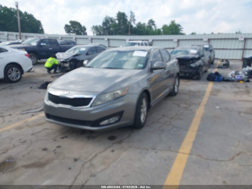 2013 Kia Optima VIN 5XXGM4A7XDG203780 IAAI salvage auction — LEFT FRONT, Bill Of Sale (Georgia), sold $525 on 2026-07-29 (photo 2)