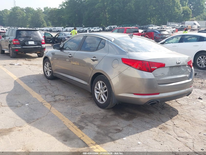 2013 Kia Optima VIN 5XXGM4A7XDG203780 IAAI salvage auction — LEFT FRONT, Bill Of Sale (Georgia), sold $525 on 2026-07-29 (photo 3)