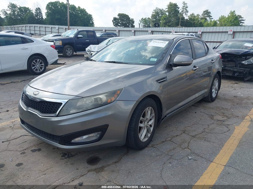 2013 Kia Optima VIN 5XXGM4A7XDG203780 IAAI salvage auction — LEFT FRONT, Bill Of Sale (Georgia), sold $525 on 2026-07-29 (photo 6)