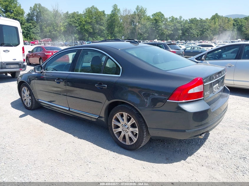 2011 Volvo S80 VIN YV1940AS6B1141139 IAAI salvage auction — RIGHT SIDE, Clear (Virginia), sold $650 on 2026-08-11 (photo 3)