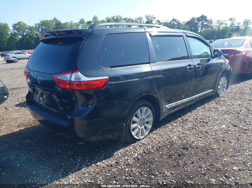2016 Toyota Sienna VIN 5TDDK3DC0GS132779 IAAI salvage auction — LEFT SIDE, Mv-907A (New York), sold $4,900 on 2026-07-14 (photo 4)