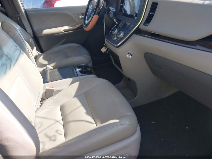 2016 Toyota Sienna VIN 5TDDK3DC0GS132779 IAAI salvage auction — LEFT SIDE, Mv-907A (New York), sold $4,900 on 2026-07-14 (photo 5)