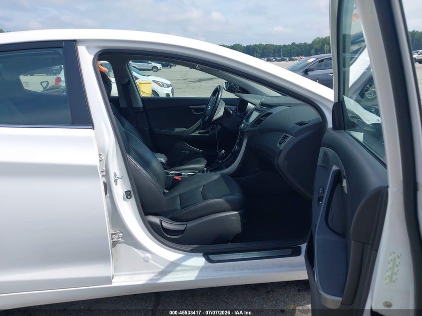 2015 Hyundai Elantra VIN KMHDH4AH1FU282636 IAAI salvage auction — FRONT & REAR, Salvage (Ohio), sold $1,350 on 2026-07-30 (photo 5)