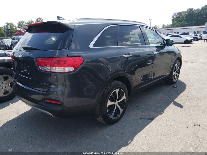 2016 Kia Sorento VIN 5XYPHDA58GG162004 IAAI salvage auction — NORMAL WEAR, Clear-Dealer Only (North Carolina), sold $3,100 on 2026-07-13 (photo 4)