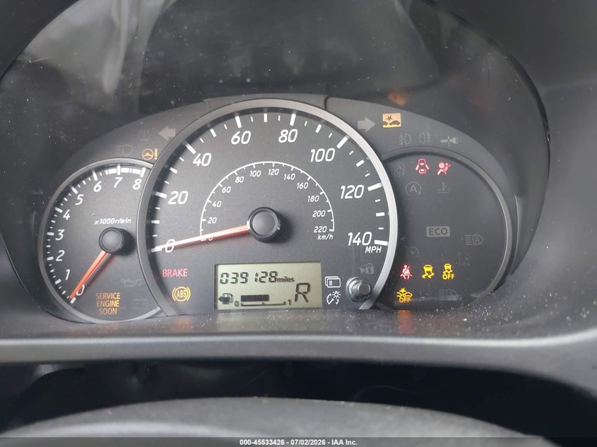 2024 Mitsubishi Mirage VIN ML32AUHJ4RH029335 IAAI salvage auction — FRONT END, Certificate Of Destruction (Florida), sold $600 on 2026-07-16 (photo 7)