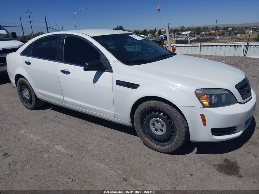 2016 Chevrolet Caprice VIN 6G3NS5U29GL207961 IAAI salvage auction — FRONT END, Salvage (New Mexico), sold $2,100 on 2026-07-27 (photo 1)