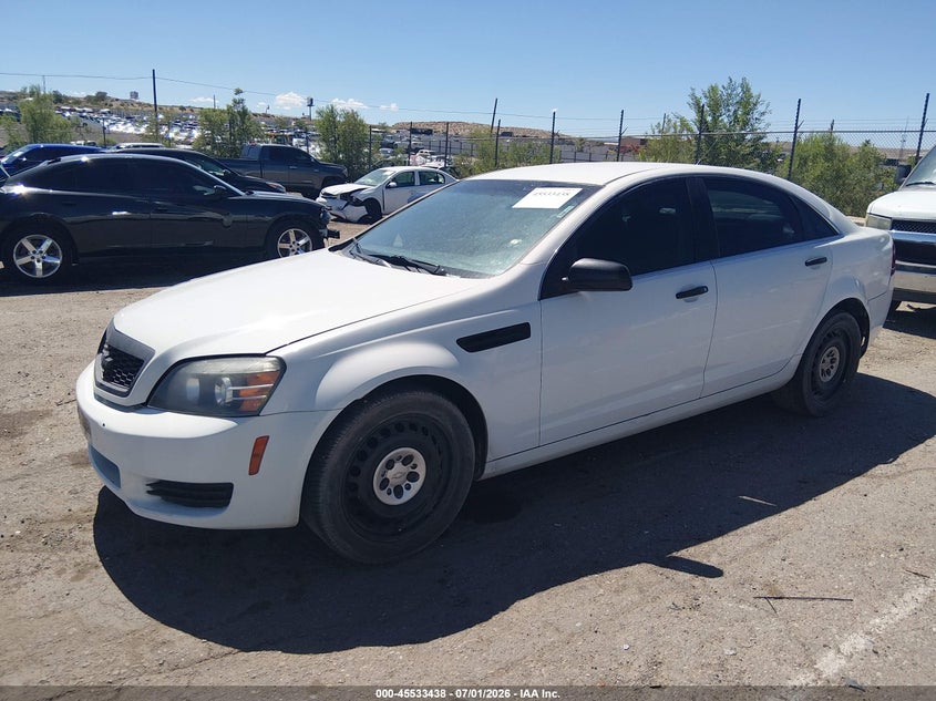 2016 Chevrolet Caprice VIN 6G3NS5U29GL207961 IAAI salvage auction — FRONT END, Salvage (New Mexico), sold $2,100 on 2026-07-27 (photo 2)