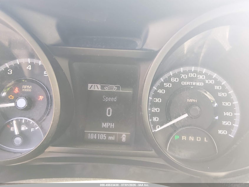 2016 Chevrolet Caprice VIN 6G3NS5U29GL207961 IAAI salvage auction — FRONT END, Salvage (New Mexico), sold $2,100 on 2026-07-27 (photo 7)