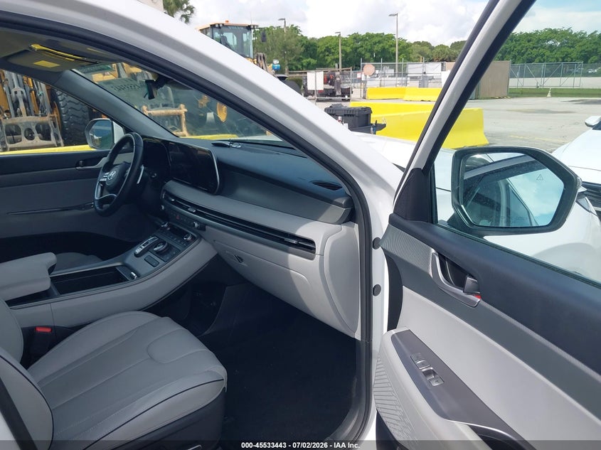 2025 Hyundai Palisade VIN KM8R24GE7SU857062 IAAI salvage auction — LEFT FRONT, Enterprise Vehicles Clear Only (Florida), sold $15,675 on 2026-07-09 (photo 5)