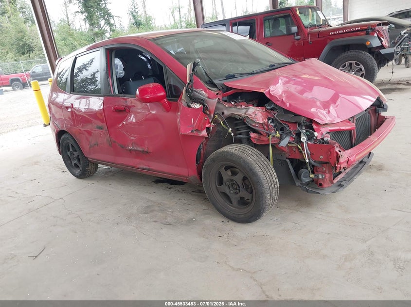 2008 Honda Fit VIN JHMGD38648S015645 IAAI salvage auction — FRONT END, Bill Of Sale (Washington), sold $275 on 2026-07-22 (photo 1)