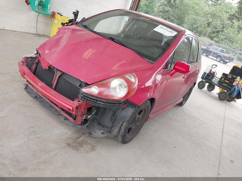 2008 Honda Fit VIN JHMGD38648S015645 IAAI salvage auction — FRONT END, Bill Of Sale (Washington), sold $275 on 2026-07-22 (photo 2)