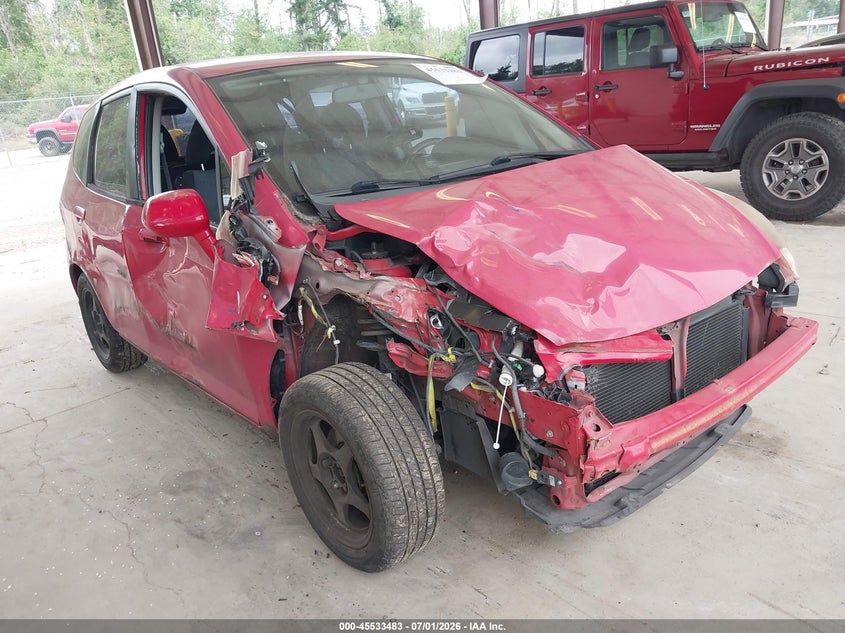 2008 Honda Fit VIN JHMGD38648S015645 IAAI salvage auction — FRONT END, Bill Of Sale (Washington), sold $275 on 2026-07-22 (photo 6)