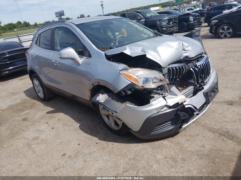 2016 Buick Encore VIN KL4CJASB1GB540948 IAAI salvage auction — NORMAL WEAR, Clear - Public Restricted (Oklahoma), sold $325 on 2026-07-22 (photo 1)