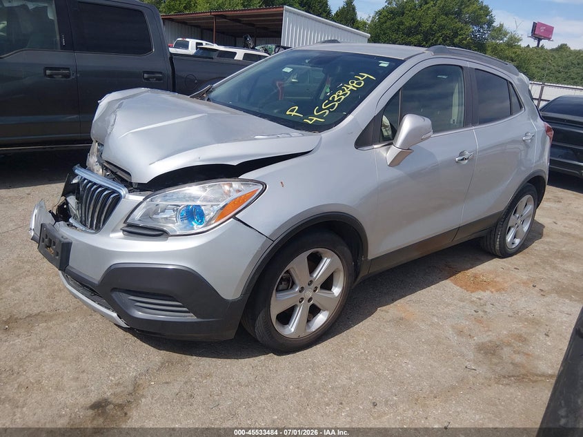 2016 Buick Encore VIN KL4CJASB1GB540948 IAAI salvage auction — NORMAL WEAR, Clear - Public Restricted (Oklahoma), sold $325 on 2026-07-22 (photo 2)
