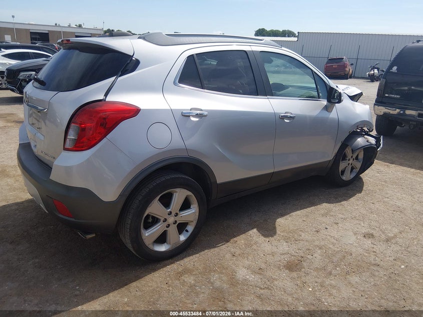 2016 Buick Encore VIN KL4CJASB1GB540948 IAAI salvage auction — NORMAL WEAR, Clear - Public Restricted (Oklahoma), sold $325 on 2026-07-22 (photo 4)