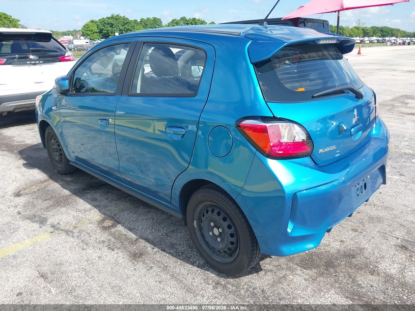 2024 Mitsubishi Mirage VIN ML32AUHJ8RH027314 IAAI salvage auction — FRONT END, Enterprise Vehicles Clear Only (New Jersey), sold $4,350 on 2026-07-09 (photo 3)