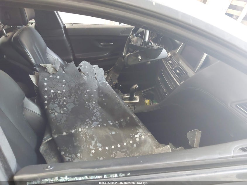 2014 BMW 6er VIN WBA6B4C59ED760329 IAAI salvage auction — ENGINE BURN, Salvage Title, sold $375 on 2026-08-06 (photo 5)