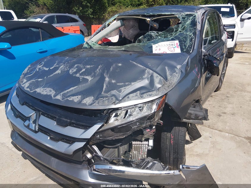 2024 Mitsubishi Outlander VIN JA4ARUAU2RU015845 IAAI salvage auction — ROLLOVER, Certificate Of Destruction (Florida), sold $675 on 2026-07-29 (photo 6)