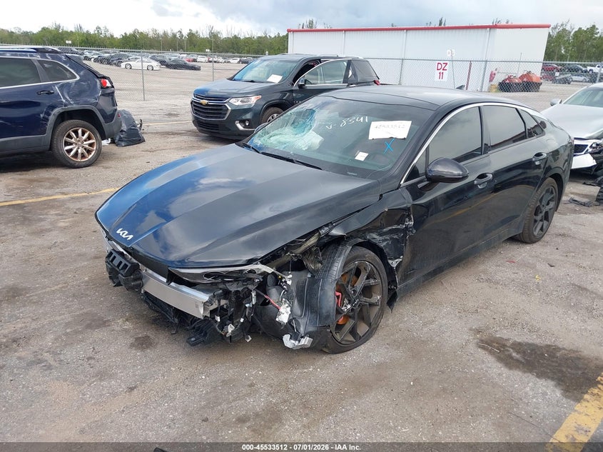2026 Kia K5 VIN KNAG64J79T5408341 IAAI salvage auction — FRONT END, Salvage Title, sold $7,350 on 2026-09-02 (photo 2)