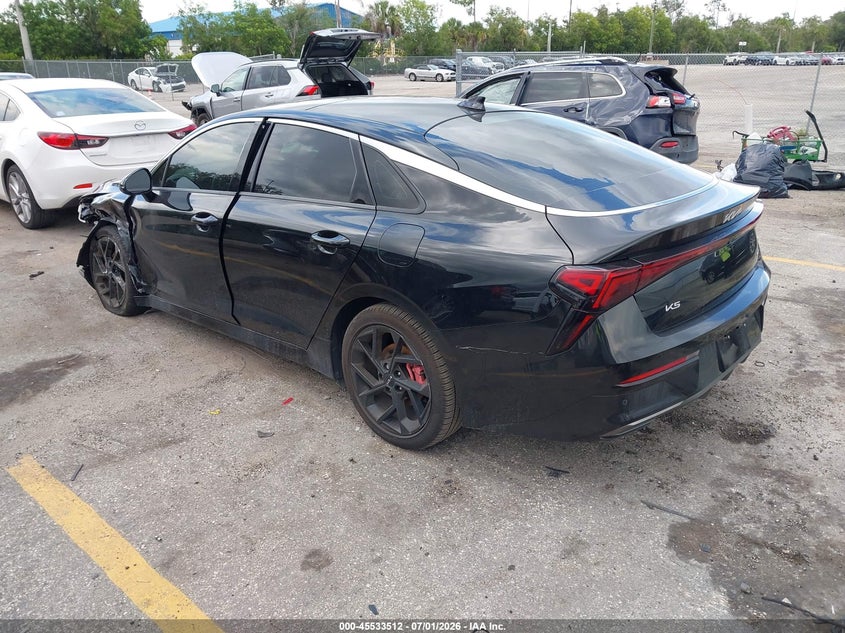 2026 Kia K5 VIN KNAG64J79T5408341 IAAI salvage auction — FRONT END, Salvage Title, sold $7,350 on 2026-09-02 (photo 3)