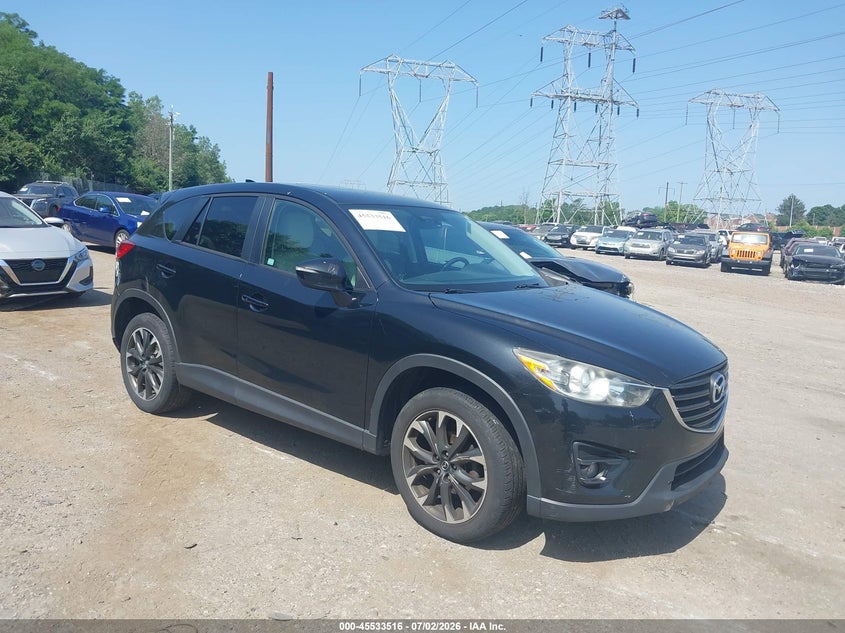 2016 Mazda Cx-5 VIN JM3KE4DY4G0738869 IAAI salvage auction — NORMAL WEAR, Clear (Pennsylvania), sold $3,900 on 2026-07-17 (photo 1)