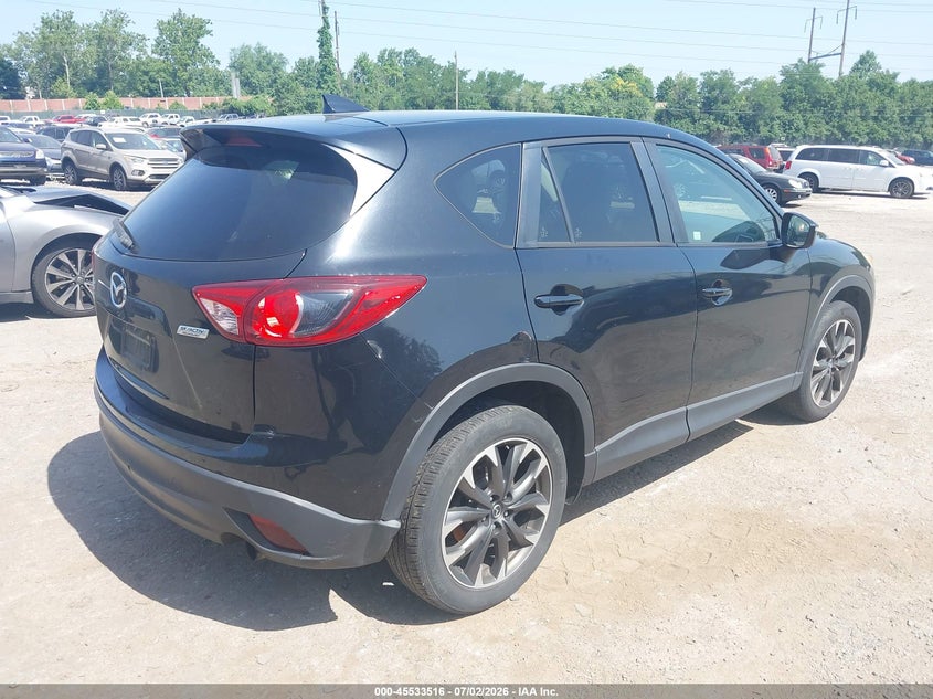 2016 Mazda Cx-5 VIN JM3KE4DY4G0738869 IAAI salvage auction — NORMAL WEAR, Clear (Pennsylvania), sold $3,900 on 2026-07-17 (photo 4)