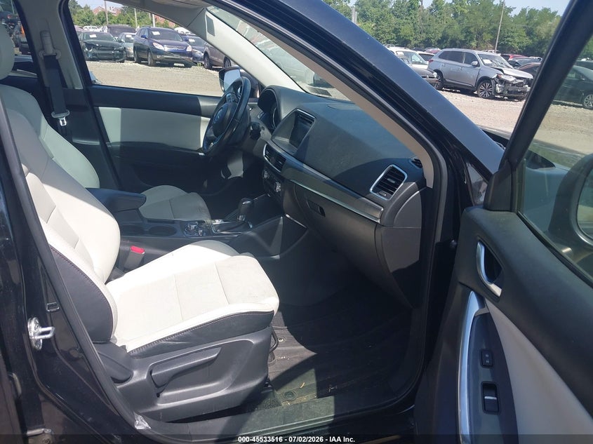 2016 Mazda Cx-5 VIN JM3KE4DY4G0738869 IAAI salvage auction — NORMAL WEAR, Clear (Pennsylvania), sold $3,900 on 2026-07-17 (photo 5)