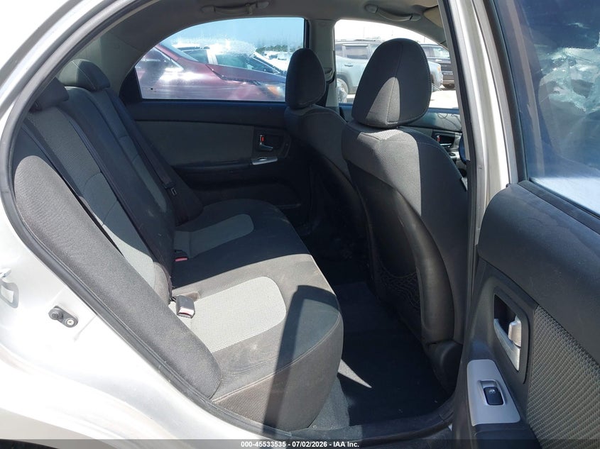 2009 Kia Spectra VIN KNAFE221795026010 IAAI salvage auction — FRONT END, Salvage (Texas), sold $25 on 2026-07-28 (photo 8)