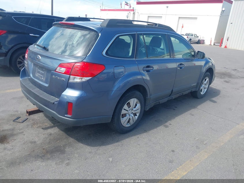 2013 Subaru Outback VIN 4S4BRCAC3D3233282 IAAI salvage auction — NORMAL WEAR, Clear (Utah), sold $350 on 2026-07-09 (photo 4)
