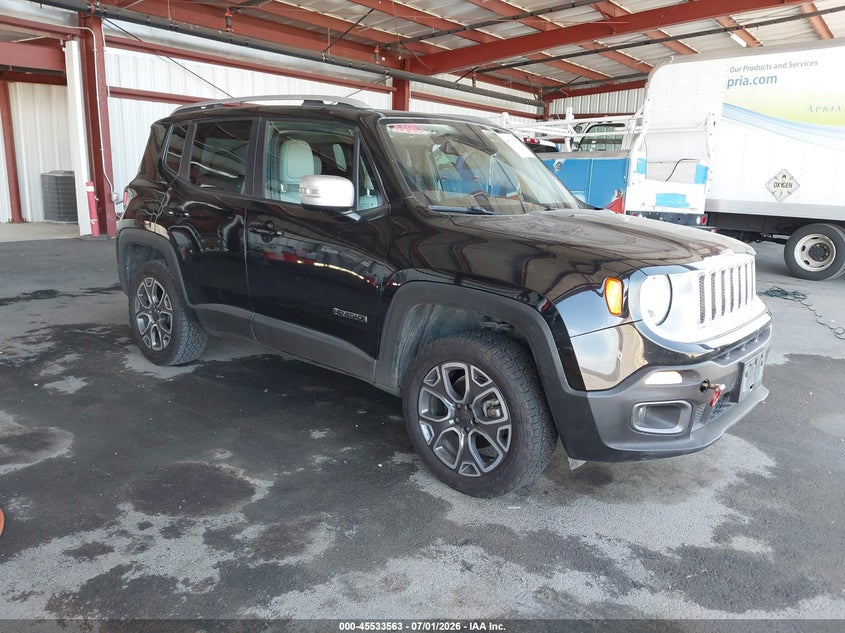 2015 Jeep Renegade VIN ZACCJBDTXFPC06147 IAAI salvage auction — NORMAL WEAR, Clear - Dealer Only (California), sold $1,550 on 2026-07-14 (photo 1)