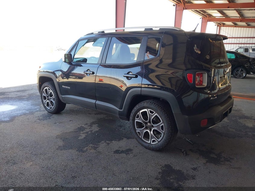 2015 Jeep Renegade VIN ZACCJBDTXFPC06147 IAAI salvage auction — NORMAL WEAR, Clear - Dealer Only (California), sold $1,550 on 2026-07-14 (photo 3)