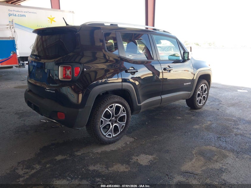 2015 Jeep Renegade VIN ZACCJBDTXFPC06147 IAAI salvage auction — NORMAL WEAR, Clear - Dealer Only (California), sold $1,550 on 2026-07-14 (photo 4)