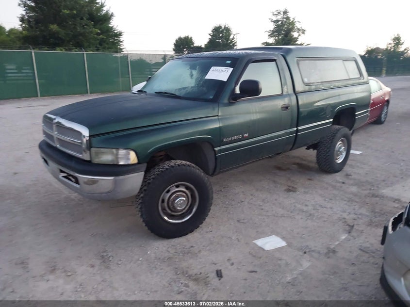 2002 Dodge Ram VIN 3B7KF26ZX2M270412 IAAI salvage auction — RIGHT REAR, Salvage (Kentucky), sold $1,150 on 2026-07-24 (photo 2)