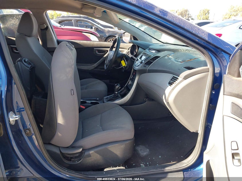 2016 Hyundai Elantra VIN 5NPDH4AE7GH710425 IAAI salvage auction — ALL OVER, Salvage (California), sold $425 on 2026-07-17 (photo 5)